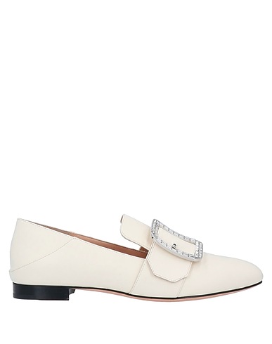 BALLY Loafers Ivory Calfskin