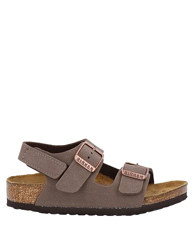 BIRKENSTOCK 샌들 초콜릿 브라운 고무