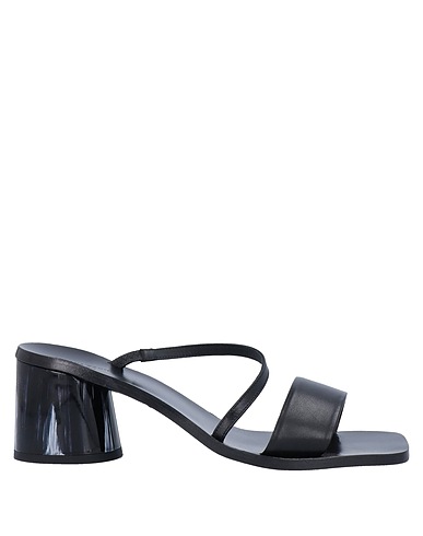 LIVIANA CONTI Sandals Black Leather