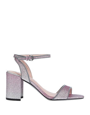 ASH Sandals Pink Textile fibers