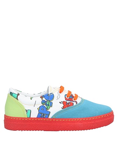 STELLA McCARTNEY KIDS Sneakers Turquoise Textile fibres
