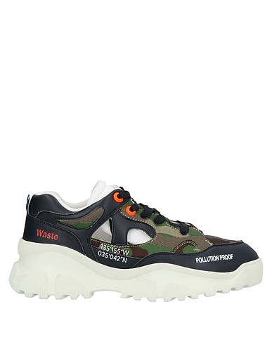 F_WD Sneakers Military green Other Fibres, Textile fibres