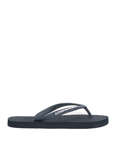 EA7 Flip flops Midnight blue Rubber