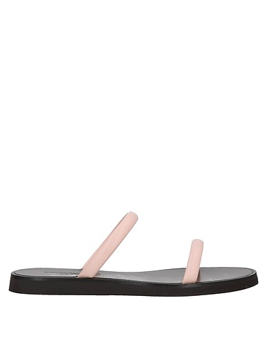 EMPORIO ARMANI Sandals Light pink Leather