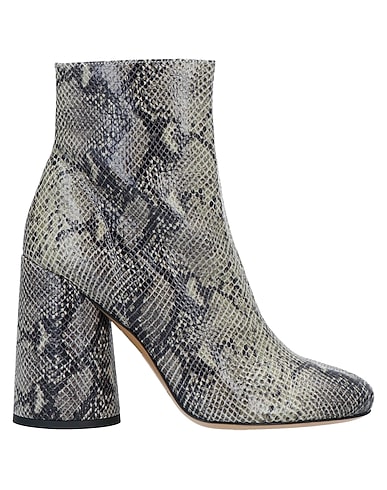 EMPORIO ARMANI Ankle boot Light green Leather