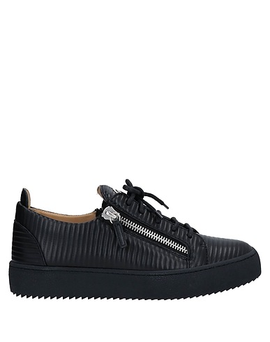 GIUSEPPE ZANOTTI | Black Menâs Sneakers | YOOX
