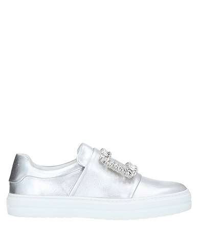 ROGER VIVIER Sneakers Silver Leather