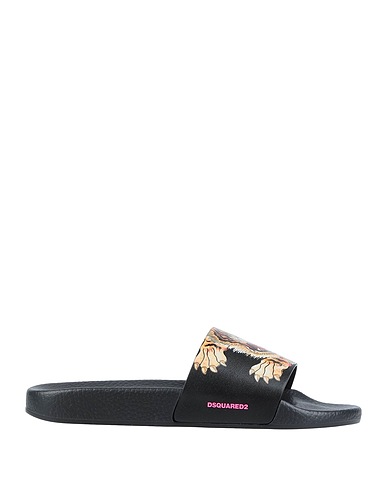 DSQUARED2 Sandals Black Calfskin