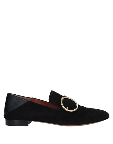 BALLY Loafers Black Soft Leather