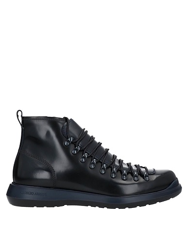 GIORGIO ARMANI Ankle boot Black Leather