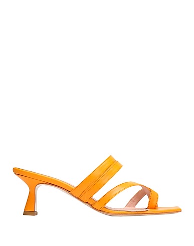 8 by YOOX Infradito LEATHER ALMOND TOE-POST SANDAL 50
 Albicocca 100% Pelle ovina