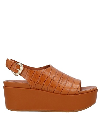 FITFLOP Sandals Tan Leather