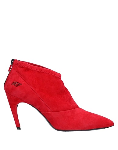 ROGER VIVIER Ankle boot Brick red Leather