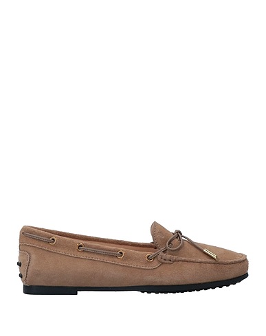 TOD'S Mocassino Khaki Pelle