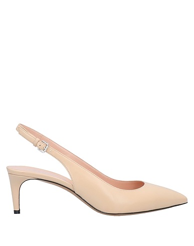 BALLY Décolleté Beige Pelle di agnello