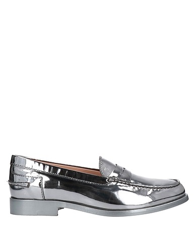 TOD'S HAPPY MOMENTS by ALBER ELBAZ Loafers Silver Leather