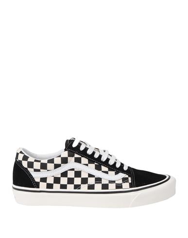 Vans Ua Og Old Skool Checkerboard Sneakers In Black