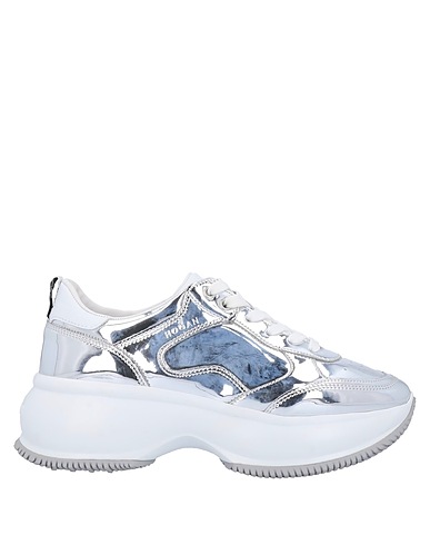 HOGAN Sneakers Silver Leather
