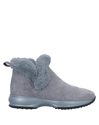 HOGAN Ankle boot Grey Leather