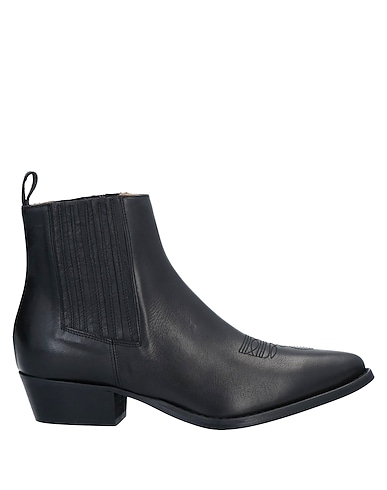 LIVIANA CONTI Ankle boot Black Soft Leather