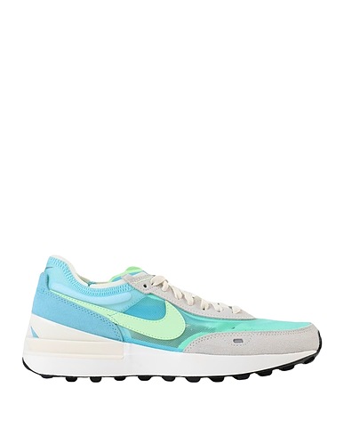 NIKE Sneakers NIKE WAFFLE ONE Light green Textile fibres, Leather