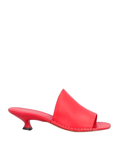 TOD'S Sandals Red Leather