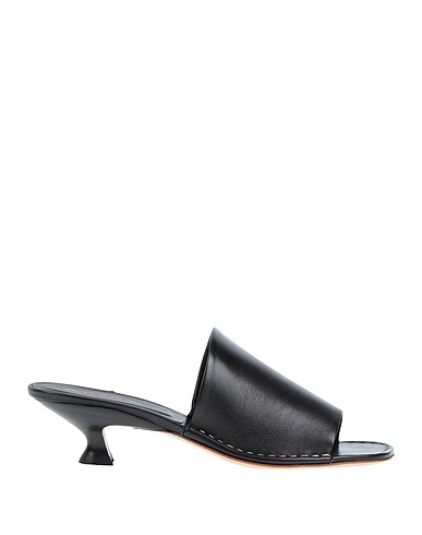 TOD'S Sandals Black Leather