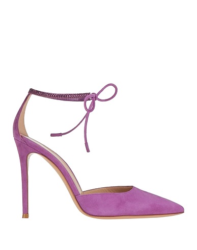 GIANVITO ROSSI Court Mauve Leather