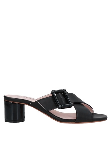 ANNA BAIGUERA Sandals Black Leather