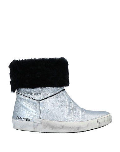 PHILIPPE MODEL Ankle boot Silver Other Fibres