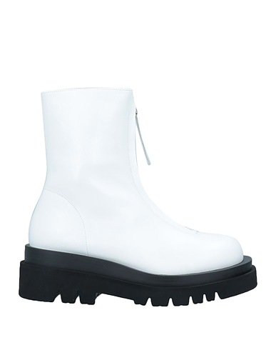 JEFFREY CAMPBELL Ankle boot White Textile fibres