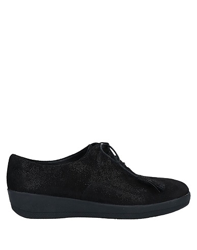 FITFLOP Laced shoes Black Leather