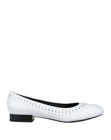 GEOX Ballet flats White Leather