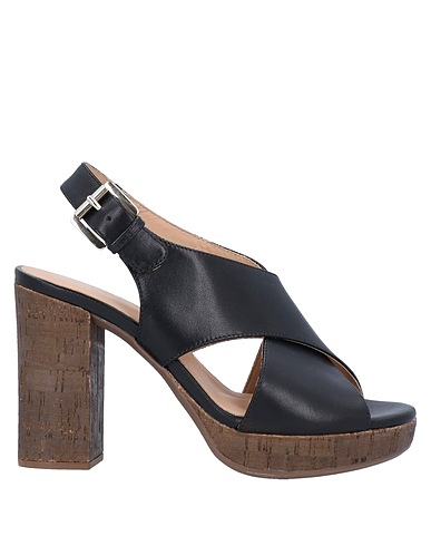 GEOX Sandali Nero Pelle