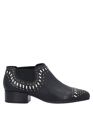 GEOX Ankle boot Black Soft Leather