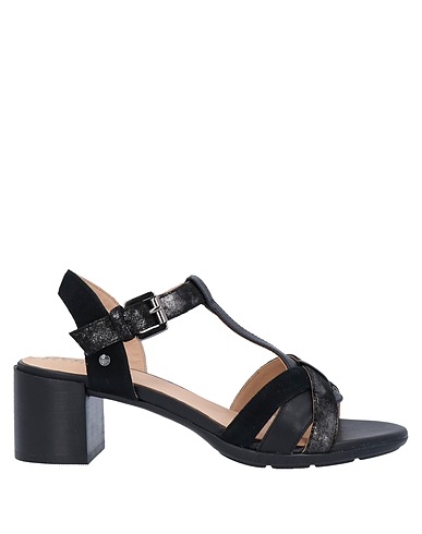 GEOX Sandals Black Leather