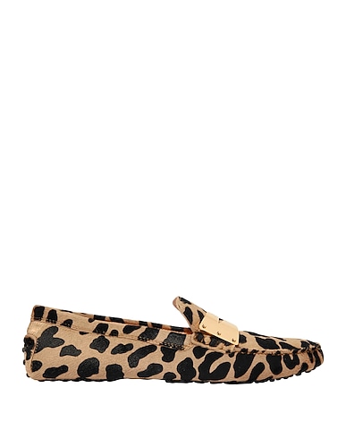 TOD'S Loafers Beige Leather