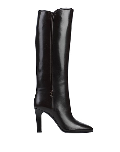 SAINT LAURENT Stivali Testa di moro Pelle di vitello