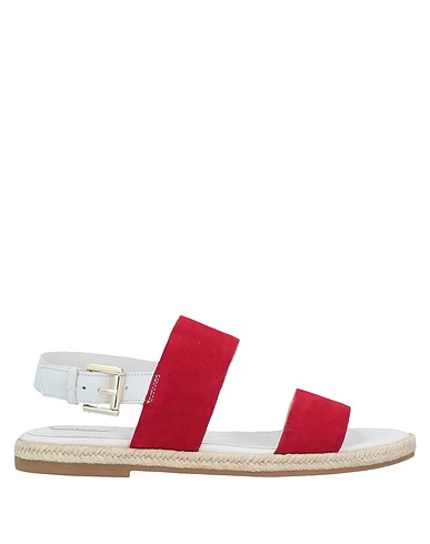 GEOX Sandals Red Leather