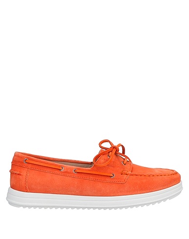 GEOX Mokassins Orange Leder