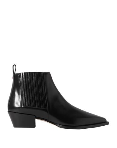 Aeyde Bea Leather Ankle Boots In Black