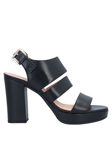 GEOX Sandals Black Leather