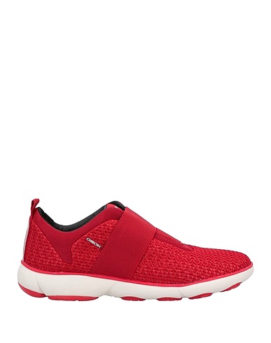 GEOX Sneakers Rosso Fibre tessili