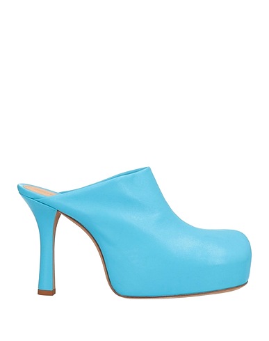 BOTTEGA VENETA Mules and clogs Azure Lambskin