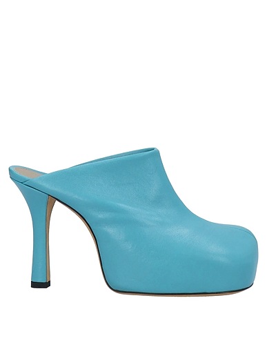 BOTTEGA VENETA Mules and clogs Pastel blue Lambskin