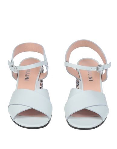 Pollini Sandals In Sky Blue