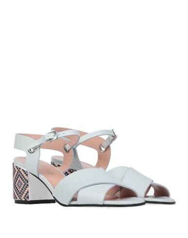 Pollini Sandals In Sky Blue