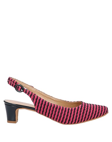 DANIELE ANCARANI Pump Fuchsia Textile fibers