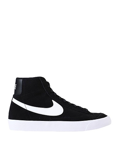 NIKE Sneakers BLAZER MID SUEDE
 Negro Cuero
