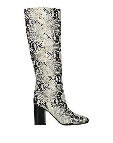 TWINSET Boots Ivory Leather